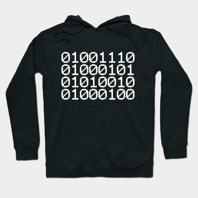 BINARY NERD Hoodie by tinybiscuits